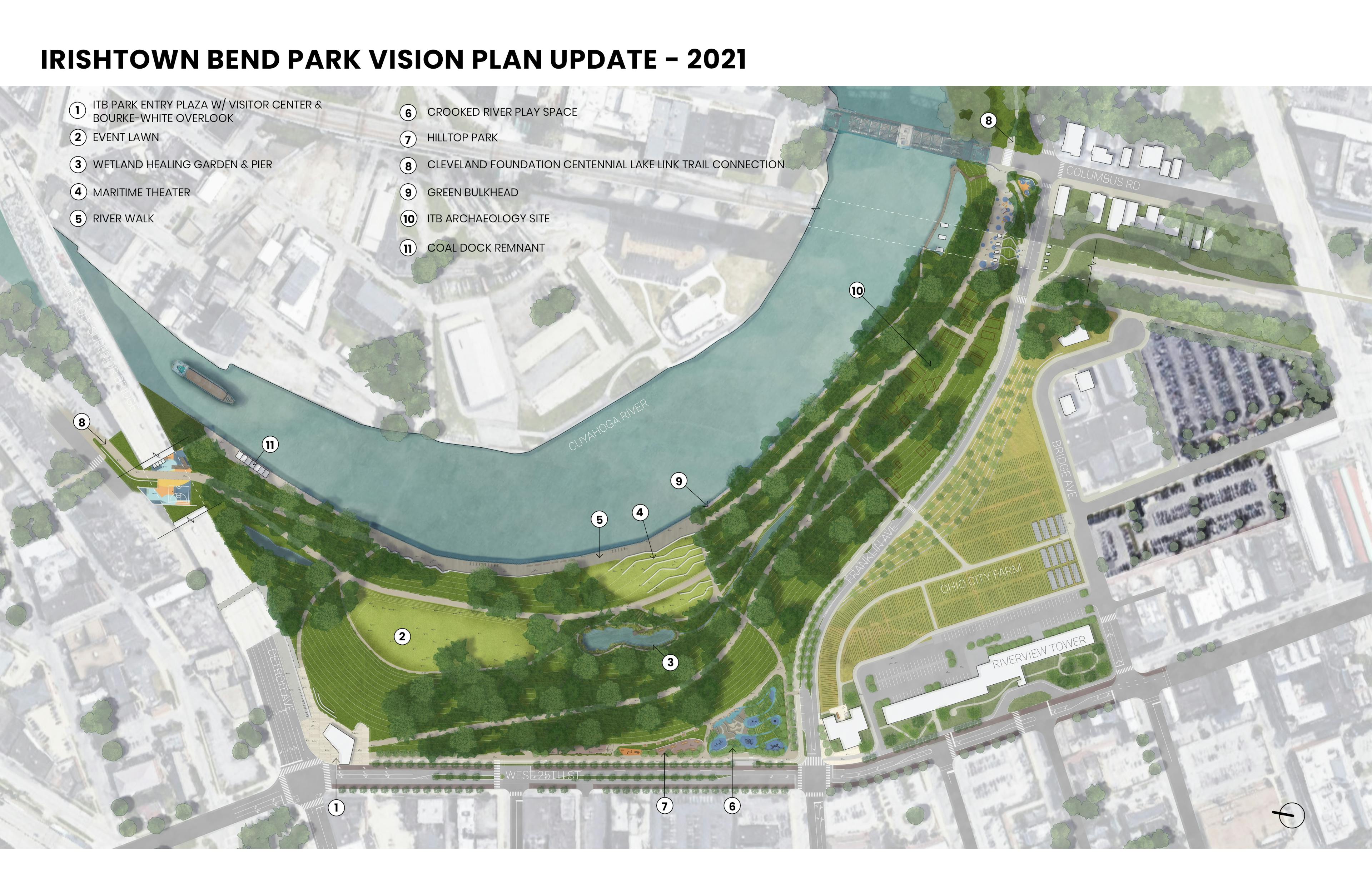 Irishtown Bend Park plan